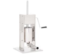 Insaccatrice manuale argento 3 l in acciaio inossidabile
