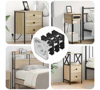 vidaXL Inserto per tubo filettato 12 pcs Nero e Argento, Opera d'arte, Creatività, Esplorazione di tecniche, stili e ispirazioni nell'arte moderna, fotografia e design