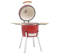 vidaXL - Kamado-Grill und Smoker Keramik 81 cm