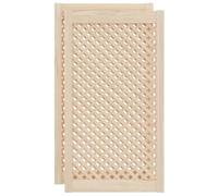 vidaXL Ante con Design a Reticolo 2 pz 49,5x99 cm in Legno di Pino