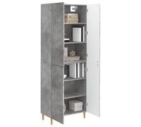 vidaXL Set di 2 armadi 66 x 34,5 x 90 cm, in legno ingegneristico, set di mobili moderno, design modulare per soggiorno, patio, accogliente, essenziali funzionali per la casa