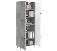 vidaXL Set di 2 armadi 66 x 34,5 x 90 cm, in legno di ingegneria, mobili adattabili, multiuso per soggiorno, sala da pranzo e altro ancora, pratici, moderni, ideali per massimizzare lo spazio