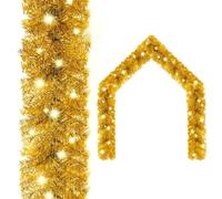 vidaXL Ghirlanda Natalizia con Luci a LED 10 m Oro