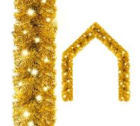vidaXL Ghirlanda Natalizia con Luci a LED 20 m Oro