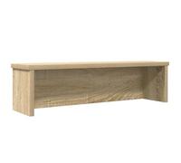 vidaXL Scaffale da Cucina Impilabile Rovere Sonoma 60x15x16 cm, scaffale da Cucina, organizzatore di gabinetto, scaffale da bancone da Cucina