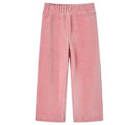 vidaXL Kinderbroek 128 ribfluweel Lichtroze