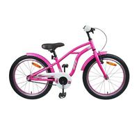 vidaXL Bici per Bambini 22 Pollici 7-12 Rosa Scuro, Avventure in Piena Natura, Un Viaggio a Attraverso Parchi, Foreste e Montagne Scoprendo la bellezza ad Ogni Passo, Telaio Classico.