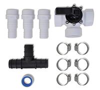 vidaXL Kit Deviazione Riscaldatore Solare per Piscina Calore Termico del Sole