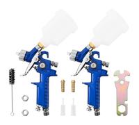 vidaXL Kit di Pistole a Spruzzo HVLP con Coppa da 125 ml Ugello 0,8 mm