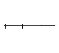 VIDAXL - Kit Mini Porta Scorrevole Stalla in Acciaio al Carbonio 183 cm