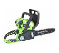 Greenworks G40CS30 Motosega a Batteria, Lunghezza Barra 30cm, Velocità Catena 4,2m/s, 3,7kg, Auto-Lubrificante, SENZA Batteria 40V e Caricabatterie, Garanzia 3 Anni