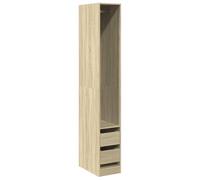 vidaXL Armadio Rovere Sonoma in legno multistrato 30x50x200 cm