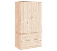 Armadio alta 90x55x170 cm in legno massello di pino
