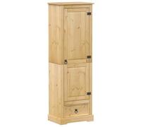 Armadio corona 55x38x170 cm in legno massello di pino