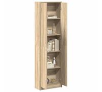 vidaXL Guardaroba Rovere Sonoma 55 x 25 x 189 cm Legno ingegnerizzato