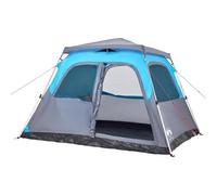 vidaXL Tenda Familiare a Cupola 6 Persone Blu a Rilascio Rapido