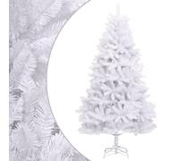 vidaXL Albero di Natale Artificiale Incernierato con Base Bianco 300cm