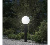 vidaXL Lampada a paletto 80 cm Nera IP44