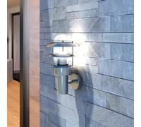 vidaXL Lampada a parete da giardino patio acciaio inox da interno ed esterno