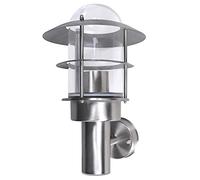 vidaXL Lampada a parete da patio in acciaio inox per interni ed esterni