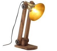 vidaXL Lampada a Scrivania 25 W Ottone Anticato 23x13x52 cm E27