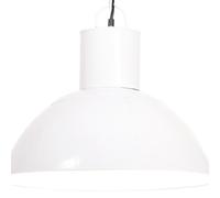 vidaXL Lampada a Sospensione 25 W Bianca Rotonda 48 cm E27