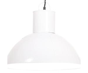 vidaXL Lampada a Sospensione 25 W Bianca Rotonda 48 cm E27