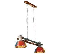 vidaXL Lampada a Sospensione Industriale 25 W Multicolore 111 cm E27