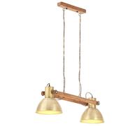 vidaXL Lampada a Sospensione Industriale 25 W Ottone 109 cm E27