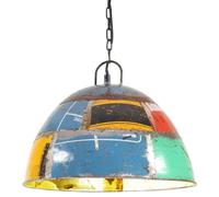 vidaXL Lampada a Sospensione Vintage 25 W Colorata Rotonda 41 cm E27