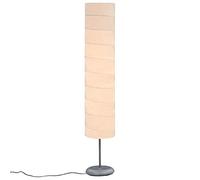 vidaXL Lampada da Pavimento con Supporto E27 Moderna Stile Asiatico Elegante Luce da Terra Piantana Illuminazione per Interni in Carta di Riso Bianco