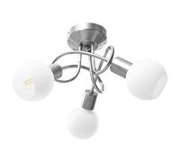 VidaXL Lampada da soffitto a ciotola in ceramica 3xE14