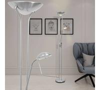 vidaXL Lampada da Pavimento a LED Dimmerabile Moderna 23 W Elegante Piantana