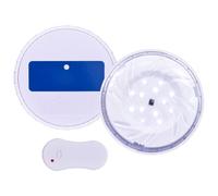 vidaXL Luce LED Piscina Galleggiante Subacquea con Telecomando Bianca