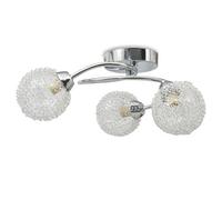 vidaXL Lampadario da Soffitto con 3 Lampadine G9 da 120 W