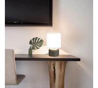 vidaXL Lampade da Tavolo 2 pz Pulsanti Touch Bianche E14