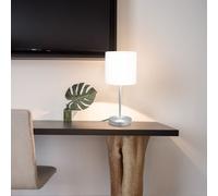 vidaXL Lampade da Tavolo 2 pz Pulsanti Touch Bianche E14
