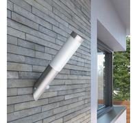 vidaXL Lampioncino moderno in acciaio inox, sensore di movimento