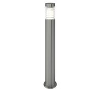 vidaXL Lampione da Giardino in Acciaio Inox Luce Lanterna Lampada da Esterno