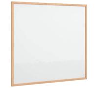 vidaXL Lavagna Bianca Magnetica con Cornice in Legno di Pino 60x55 cm