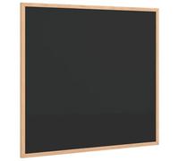 vidaXL Lavagna con Cornice in Legno Massello di Pino Nero 60x55 cm, lavagna, lavagna da cucina, lavagna a gesso per parete, lavagna da cucina