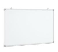 vidaXL Lavagna Magnetica 100x60x1,7 cm in Alluminio, Lavagna Bianca Magnetica, Lavagna a Secco, Lavagna a Parete