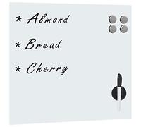 vidaXL Lavagna Magnetica a Parete in Vetro 40x40 cm