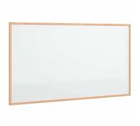 vidaXL Lavagna magnetica con cornice in legno di pino massiccio 100x55 cm