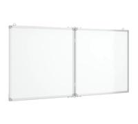 vidaXL Lavagna Magnetica Pieghevole 120x60x1,7 cm in Alluminio, lavagna magnetica pieghevole, lavagna cancellabile a secco, lavagna magnetica cancellabile a secco