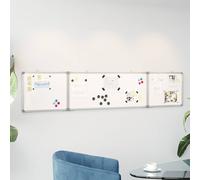 vidaXL Lavagna Magnetica Pieghevole 200x40x1,7 cm in Alluminio