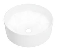 vidaXL Lavandino 36x14 cm in Ceramica Bianco