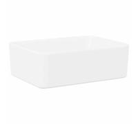 vidaXL Lavandino 40x30x13 cm in Ceramica Bianco