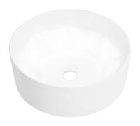 vidaXL Lavandino 36x14 cm in Ceramica Bianco