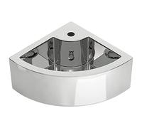 vidaXL Lavandino Con Troppopieno 45x32x12,5 Cm In Ceramica Argento - 8718475719557